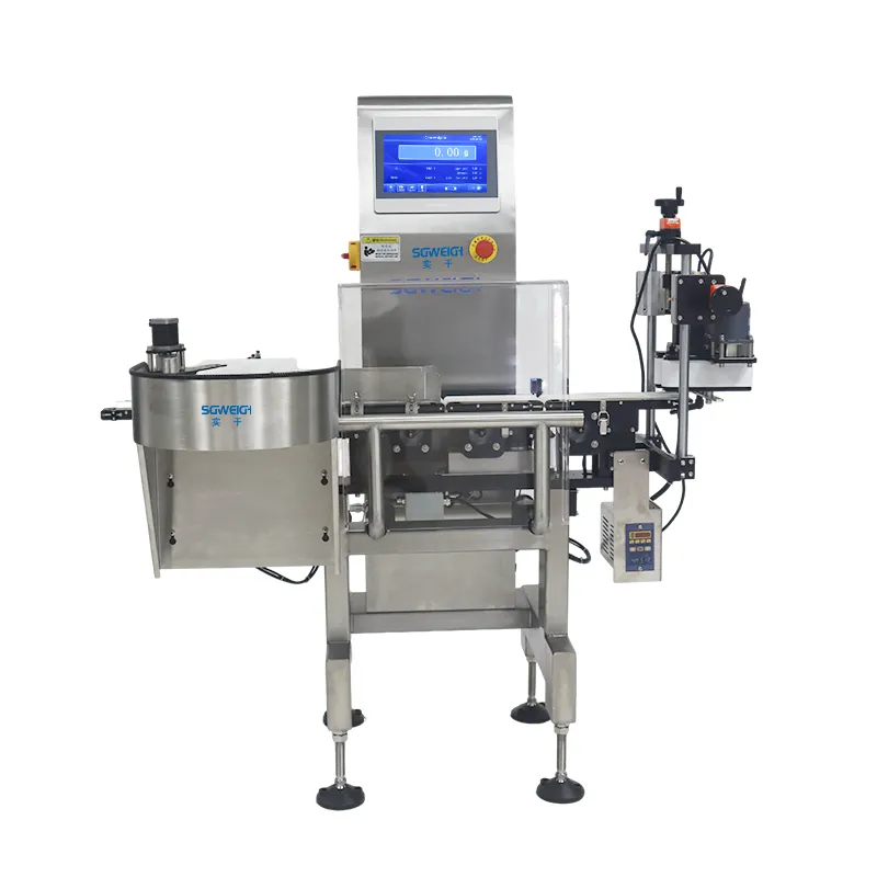 Soft Drink Cans Bottles Dynamic Checkweigher for Beverage Factories | Prevent Overfill and Underfill