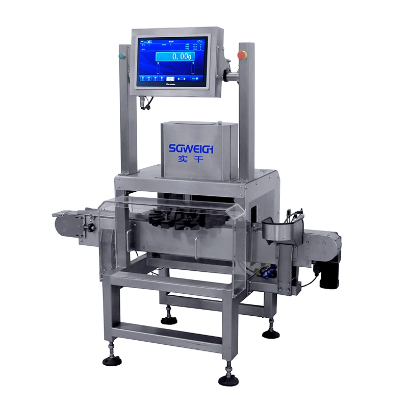 High-Speed Inline Rotary Checkweigher for Small Diameter Bottles  - Vials/Ampoules/Eye Drops