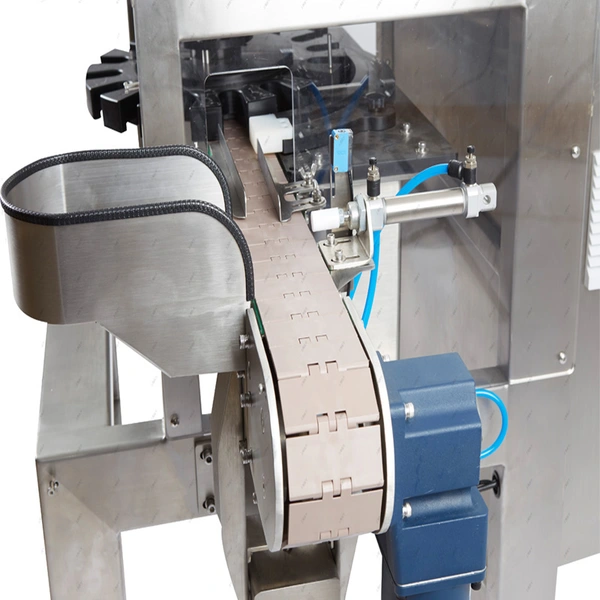 High-Speed Inline Rotary Checkweigher for Small Diameter Bottles  - Vials/Ampoules/Eye Drops