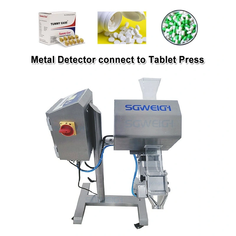 Pharma Metal Inspection Machine Metal Detector for Tablets Capsules Pills Drugs