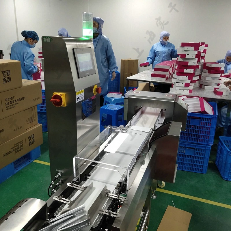 Check Weigher with Metal Detector Combo for Food Production Line