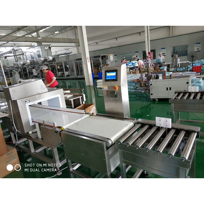 Check Weigher with Metal Detector Combo for Food Production Line