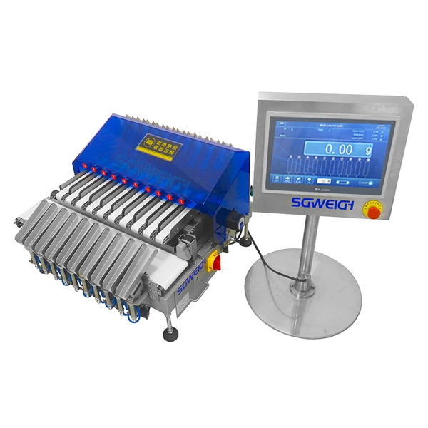 Sachets Multi-lane Checkweigher Built-in Weighing System OEM/ODM 6-line Sticks Check Weighers