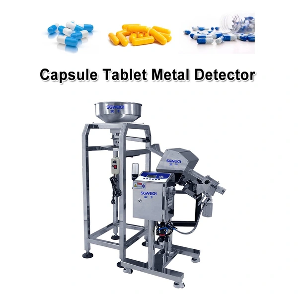 0.3mm High-Sensitivity Tablet Metal Detector Machine in Pharma with CE