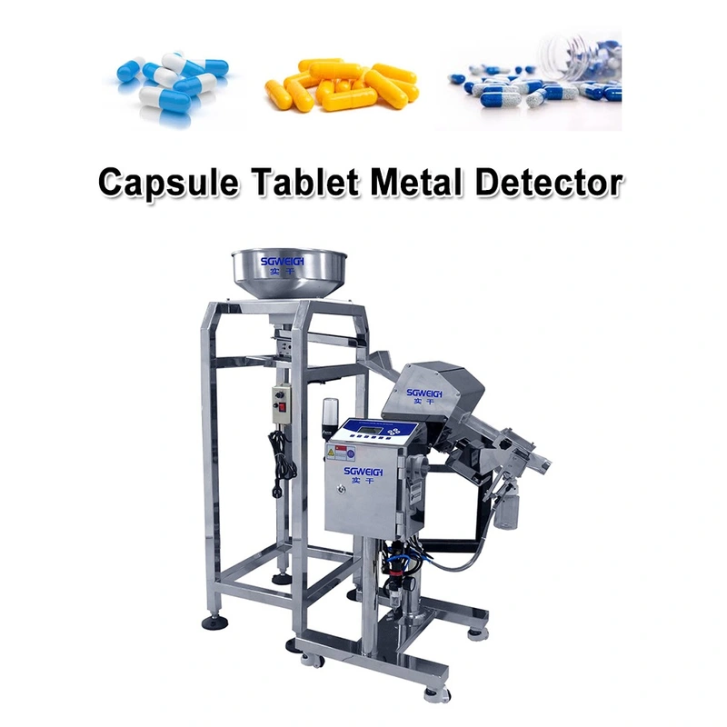 0.3mm High-Sensitivity Tablet Metal Detector Machine in Pharma with CE