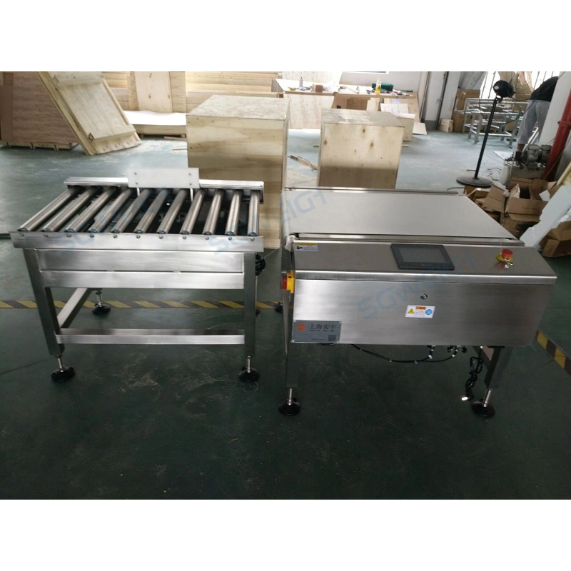 20KG Large Packaging Product Check Weigher Online Dynamic Heavy Duty Weighing Machine