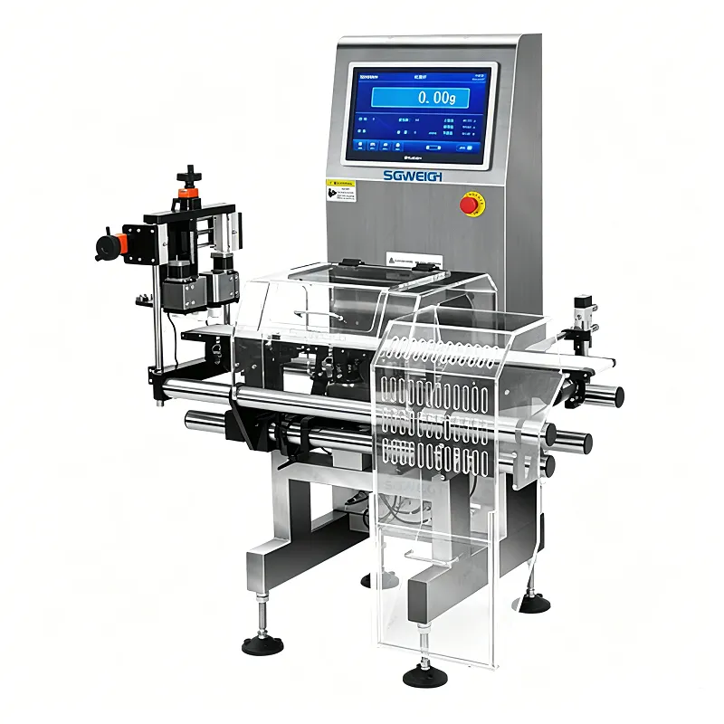 High-Speed Bottle Checkweigher for Pharmaceutical Production Lines with 21CFR Part11