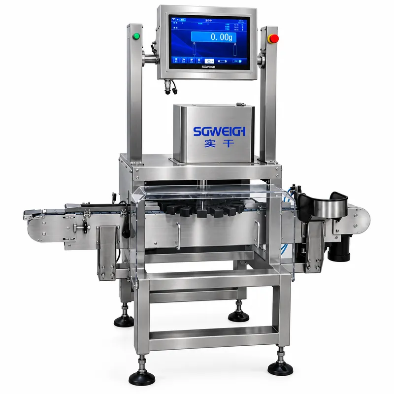 High-Speed Inline Rotary Checkweigher for Small Diameter Bottles  - Vials/Ampoules/Eye Drops