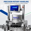 High-Speed Inline Rotary Checkweigher for Small Diameter Bottles  - Vials/Ampoules/Eye Drops