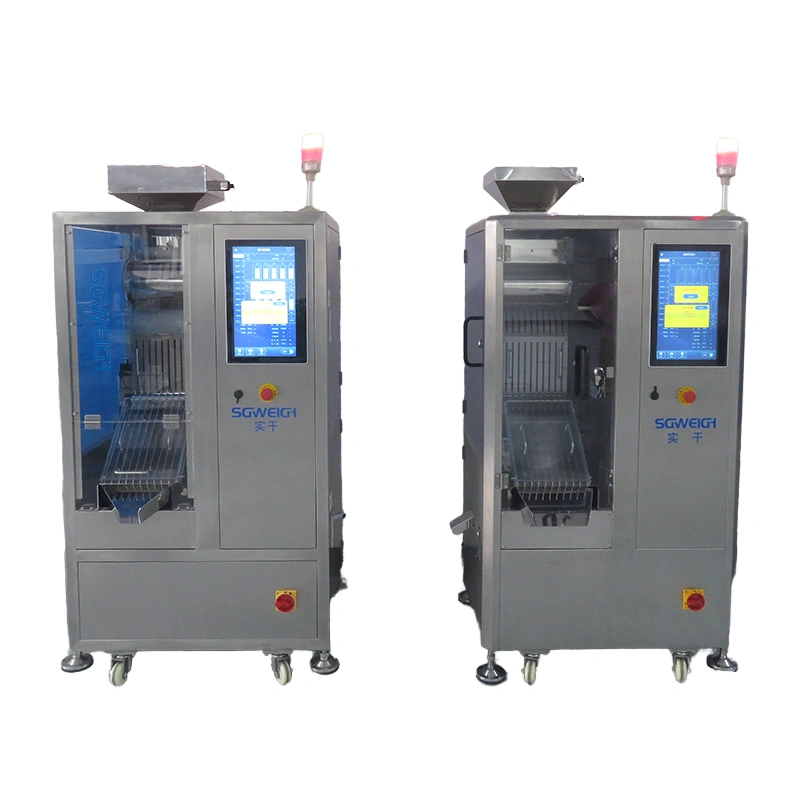 Pharmaceutical Capsule Checkweigher Inspection System Connected to Tablet Press and De-duster