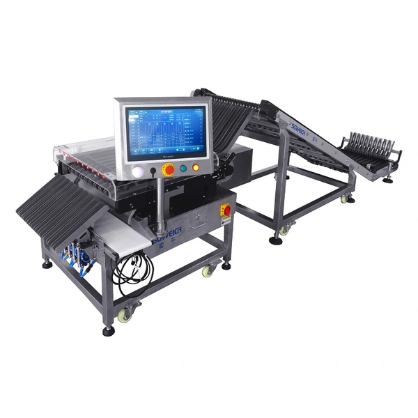 Ketchup Packets High-Speed 10-Lane Check Weigher Automatic Reject Conveyor Weight Checker