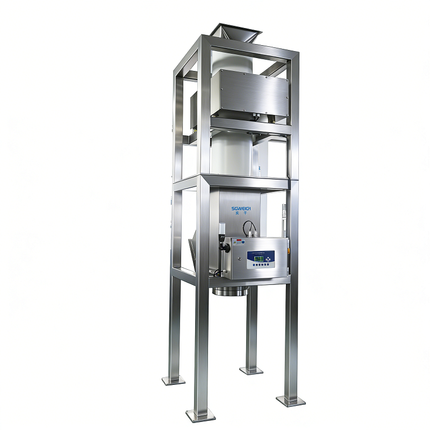 Plastic Granules Gravity Feed Industrial Metal Detector with Automatic Rejection Function