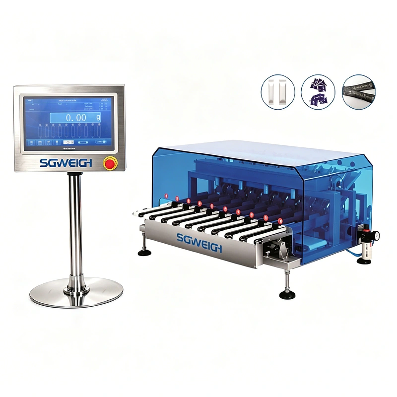 Multi-Conveyor Lane Stick Pack Online Ultra Fast Checkweigher