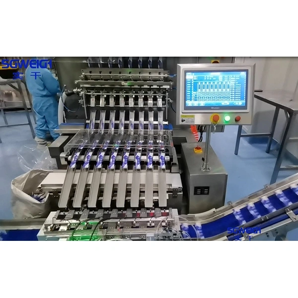 Multi-Conveyor Lane Stick Pack Online Ultra Fast Checkweigher