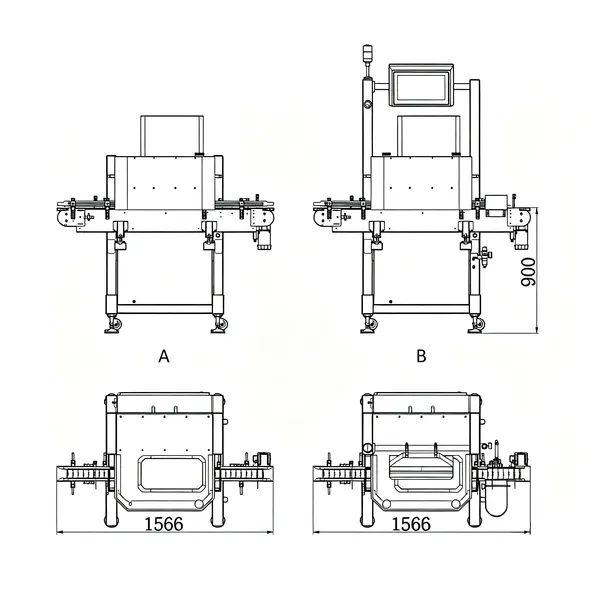 Aerosol Inhaler Online Checkweigher Small Bottle Dynamic Weighing System for Pharmaceutical