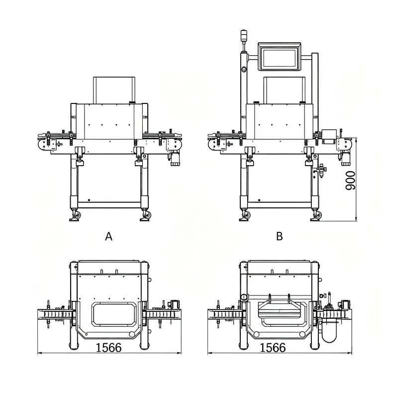 Aerosol Inhaler Online Checkweigher Small Bottle Dynamic Weighing System for Pharmaceutical