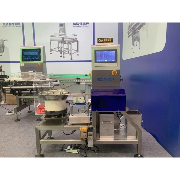  1 mg Accuracy Capsule Sampling Checkweigher | Single & Dual Channel Precision Weighing