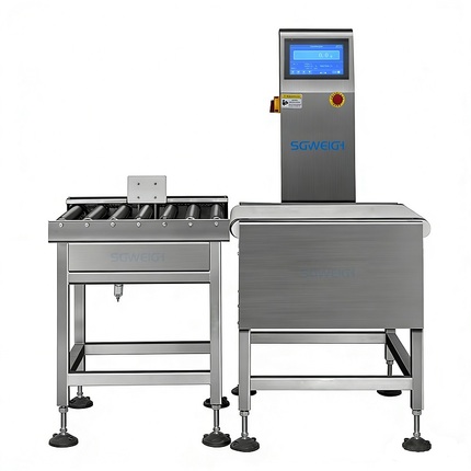 Roller Conveyor Industrial Checkweigher for End-of-Line Heavy Package