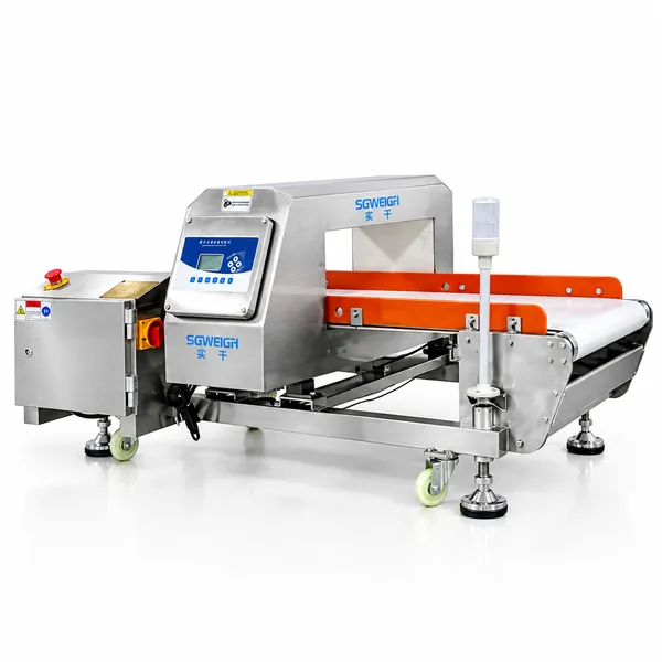 Frozen Food Online Metal Detector High Sensitivity Metal Detection Machine