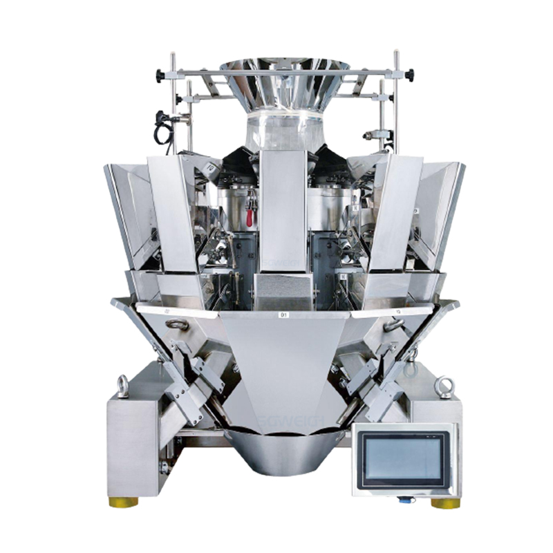 High-speed and high-accuracy automatic weighing multi-head scale