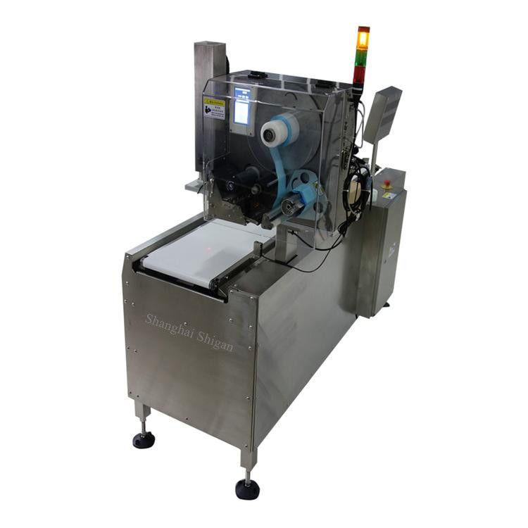 Automatic direct paste weigh labeling machine