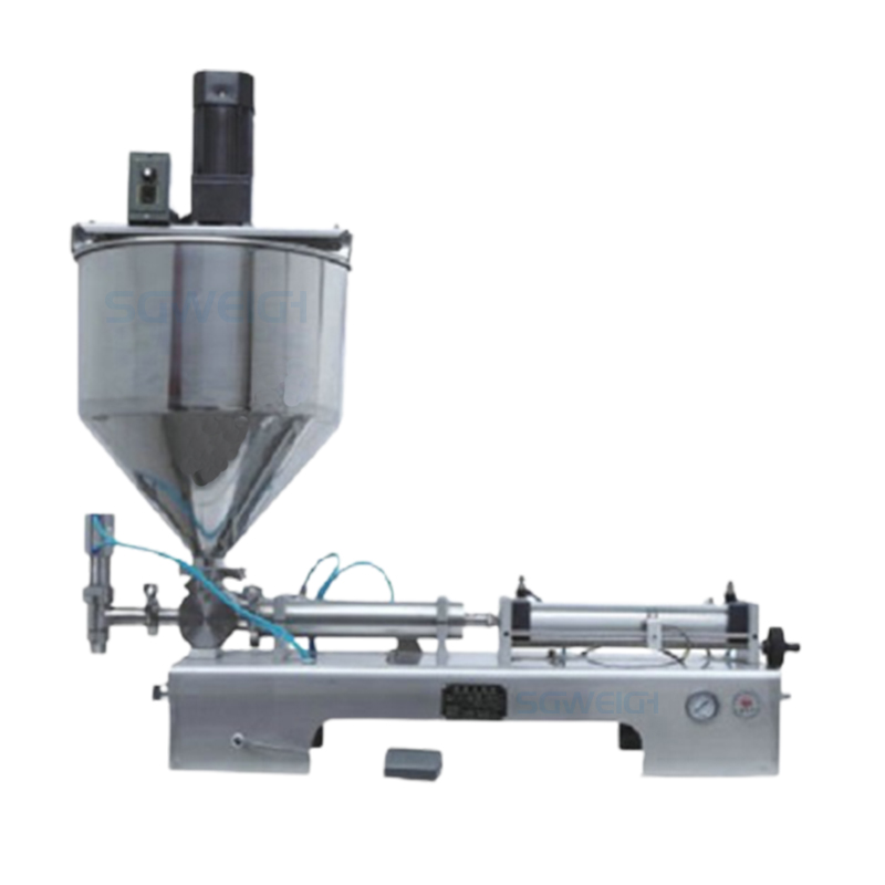 Filling Machine With Mixing Tank