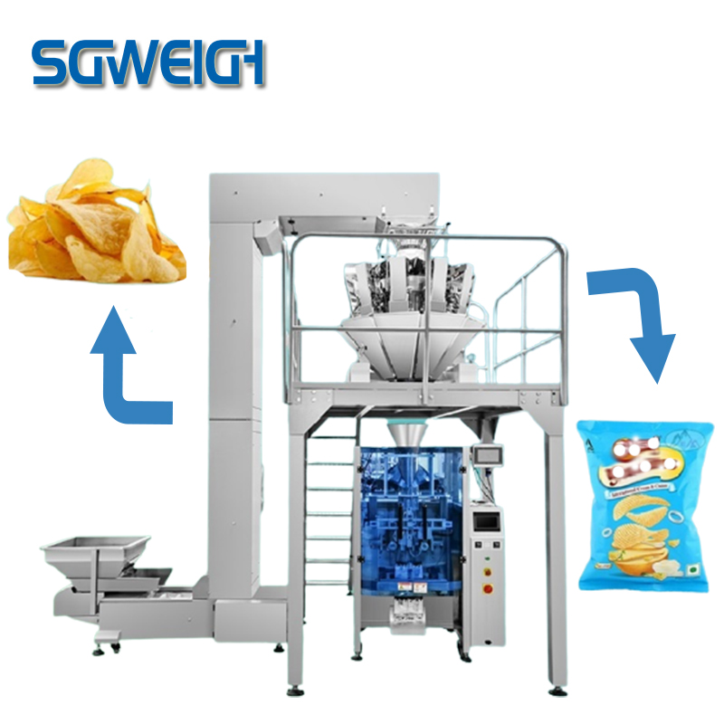 Feeding Foodstuff Multihead Weigher Machine