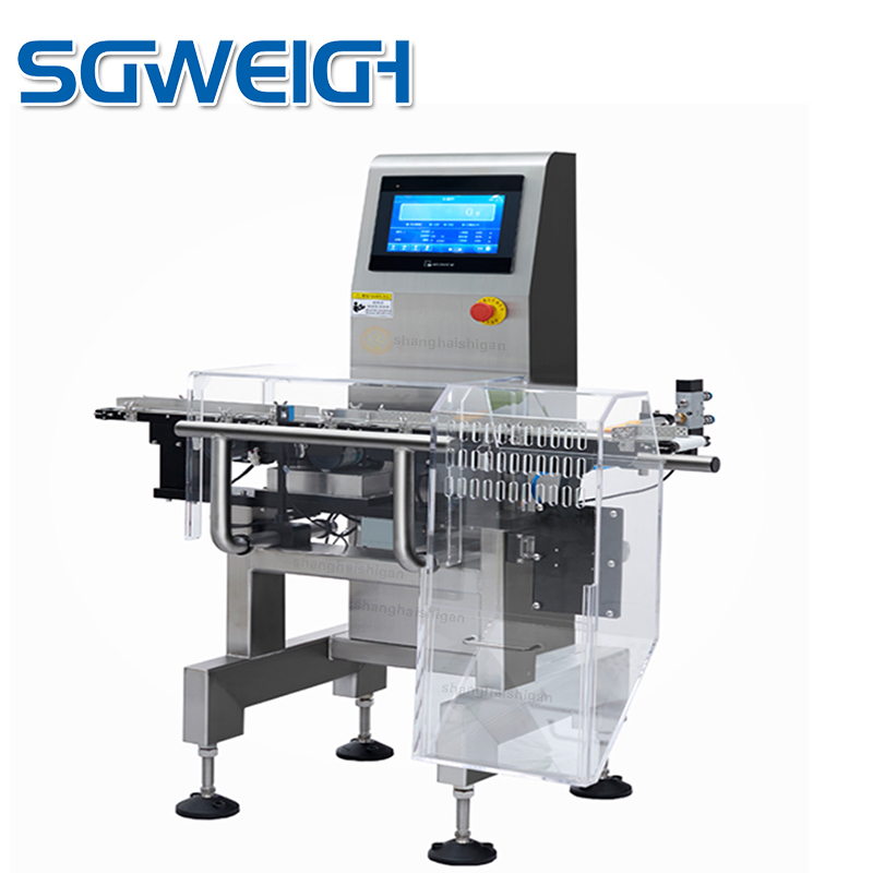 SG-100 Packed Carton Simple Check Weigher with Air Blown Rejection