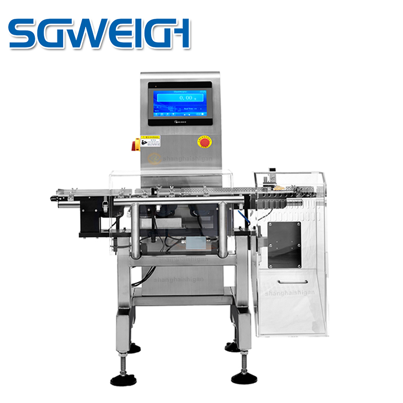 SG-100 Packed Carton Simple Check Weigher with Air Blown Rejection