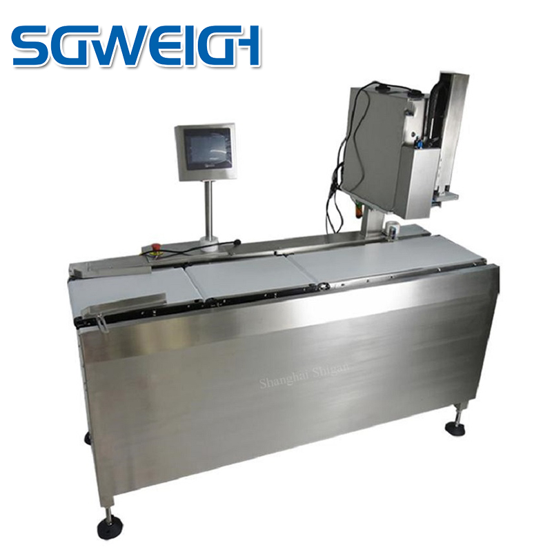 SG-T300 Automatic 30pcs/min Carton Fully Integrated Weigh Labeller Machine