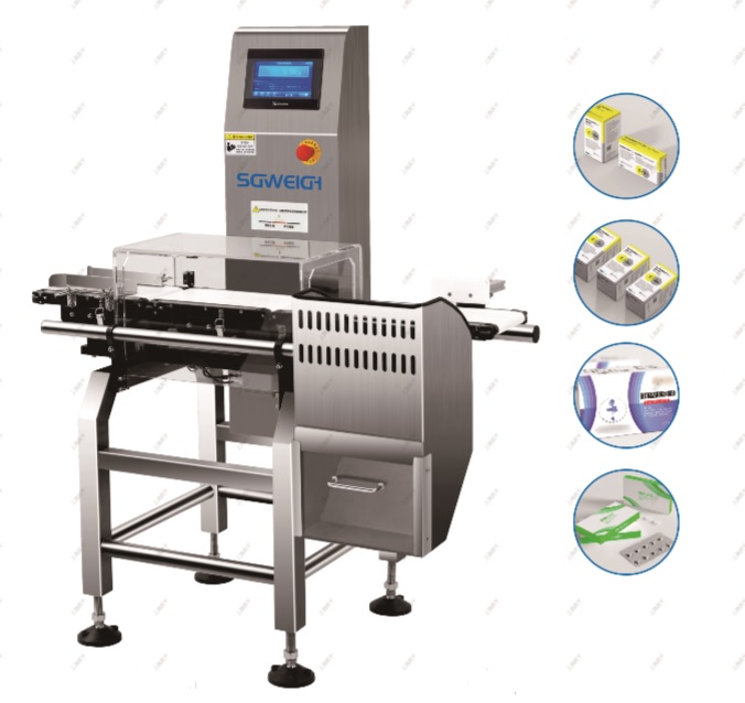 Packaging Line Automatic Conveyor Check Weighing Machine with Rejector