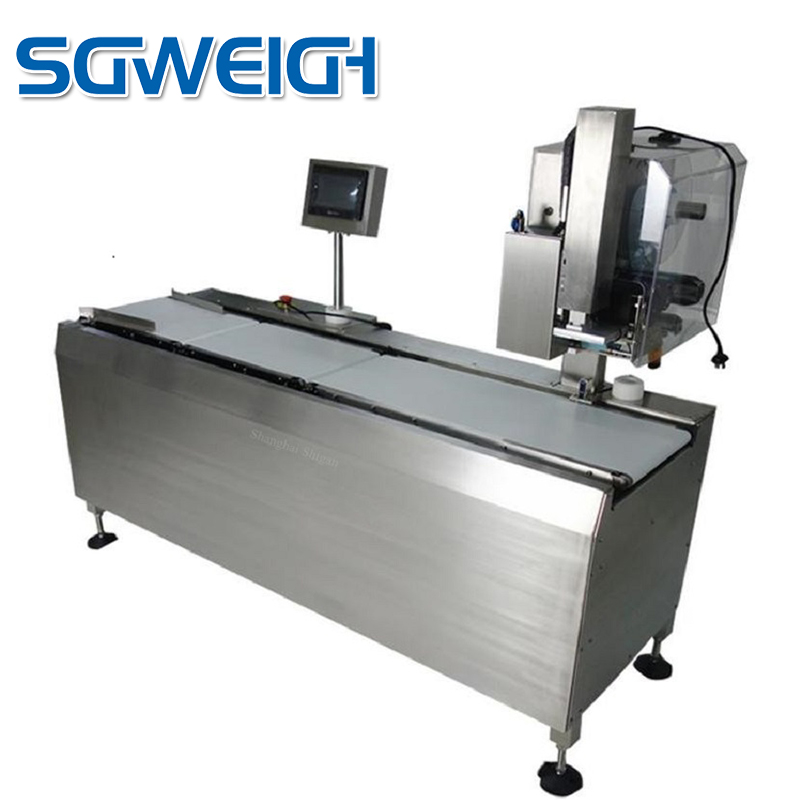 Automatic Weigh Labeler for Boxed Napkin Check Weigher and Labeling Machine Combo