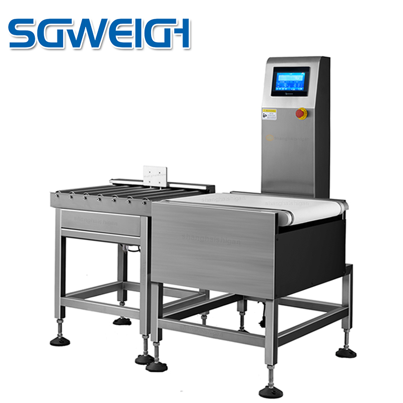 Online Large Box Underweight Detection Check Weigher with Roller Conveyor