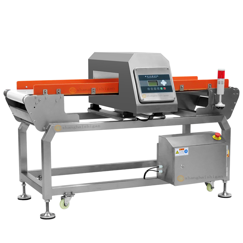 Automatically Reject Unqualified Products Metal Detector Machine For Food and Cloth 