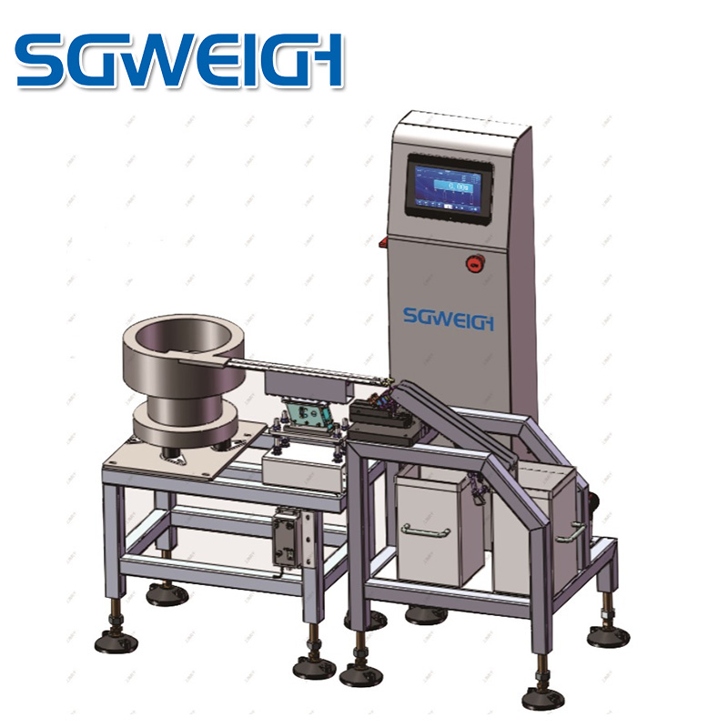 0.1mg Accuracy 1/2 Weighing Channel Capsule Sampling Check Weigher