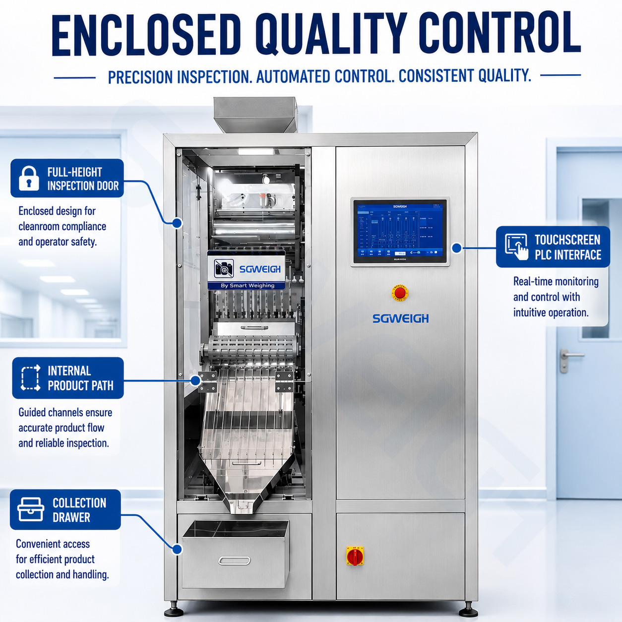 automatic capsule checkweigher