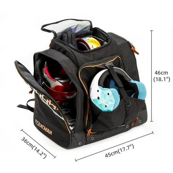 Waterproof large capacity skiing bag