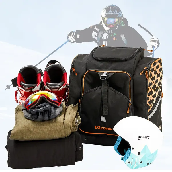 Waterproof large capacity skiing bag