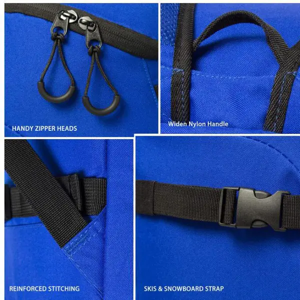 Waterproof large capacity skiing bag