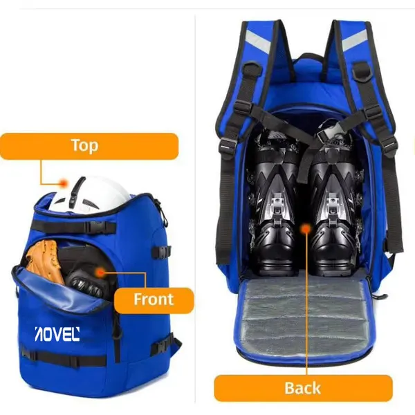 Waterproof large capacity skiing bag