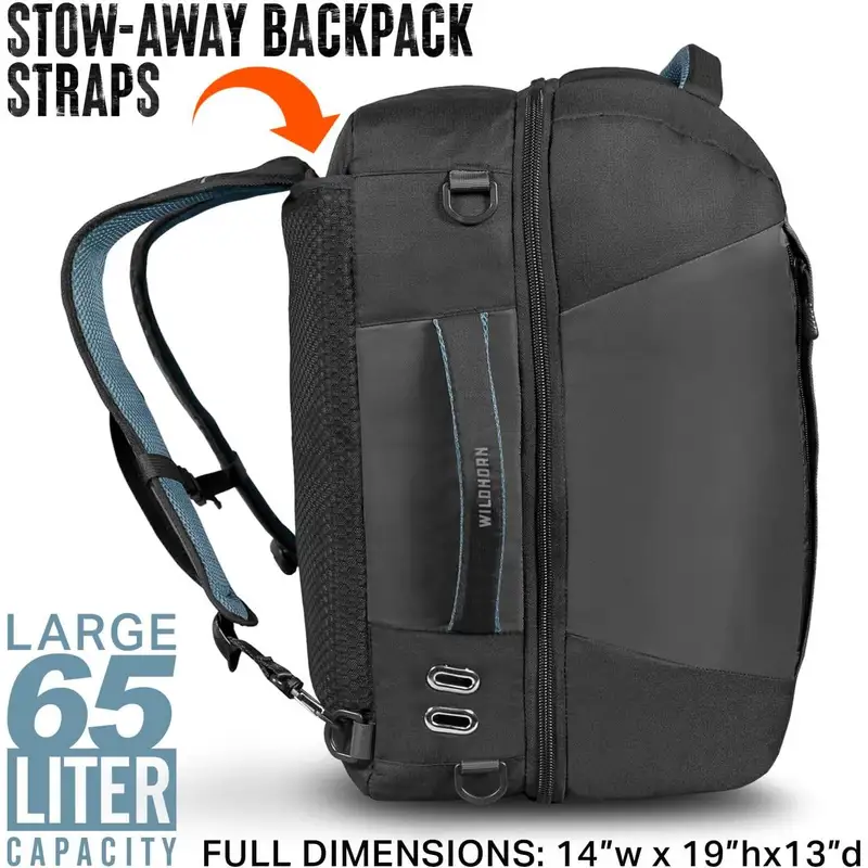 Waterproof large capacity skiing bag