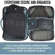 Waterproof large capacity skiing bag