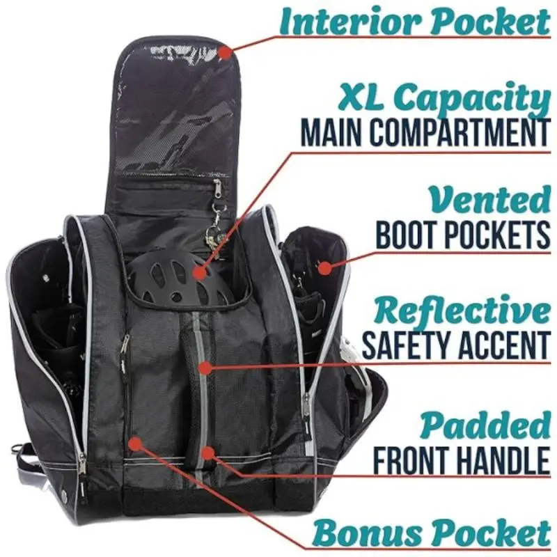 Waterproof large capacity skiing bag