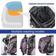 Waterproof large capacity skiing bag