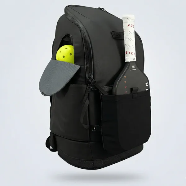 Large Capacity Pickleball Bag Waterproof Lightweight Shoulder Bag for Paddles Balls Accessories