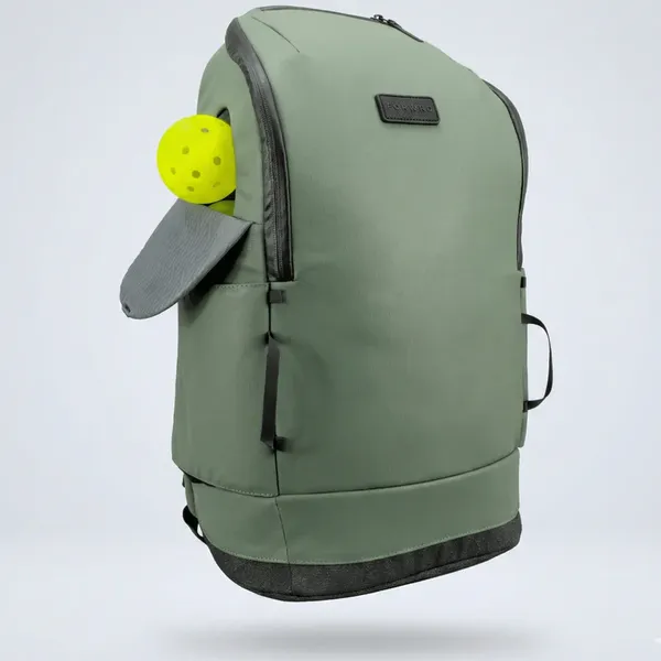 Durable Pickleball Backpack Adjustable Strap Breathable Sports Bag for Men Women Outdoor Game
