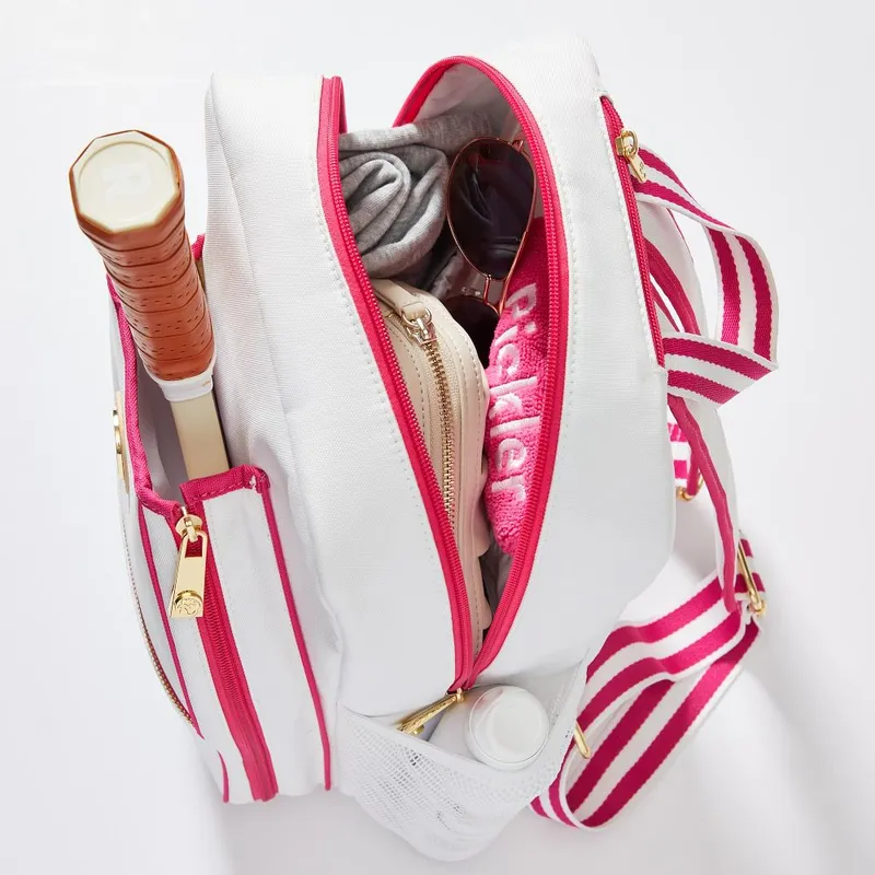 Durable Pickleball Backpack Adjustable Strap Breathable Sports Bag for Men Women Outdoor Game