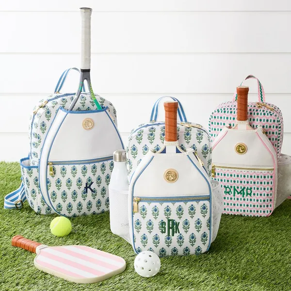 Durable Pickleball Backpack Adjustable Strap Breathable Sports Bag for Men Women Outdoor Game