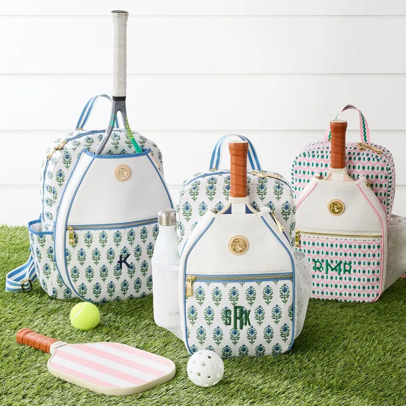 Durable Pickleball Backpack Adjustable Strap Breathable Sports Bag for Men Women Outdoor Game