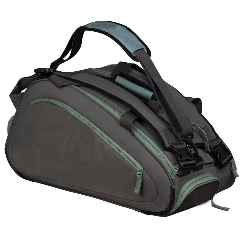 Padel Bag with Shoe Compartment Breathable Waterproof Travel Bag for Court Sports